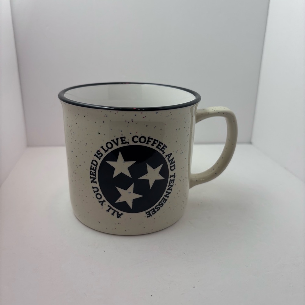 Speckled Cream Coffee Mug